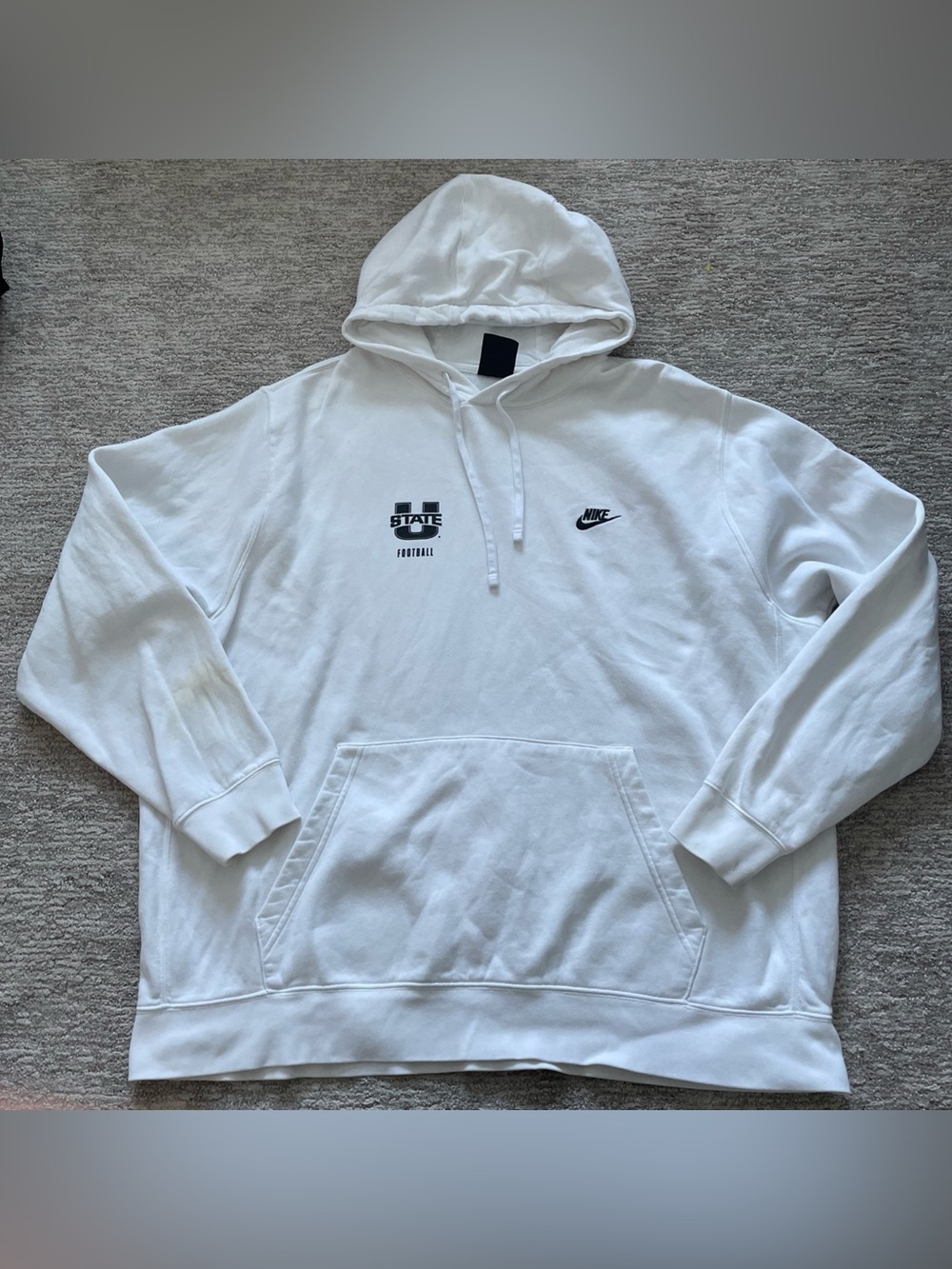 Utah State Aggies Football Nike Sportswear Club Fleece Pullover Hoodie Mens 3XLT